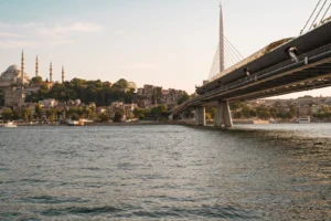 Contemporary Istanbul 2026 art fair setting along the Golden Horn in Istanbul