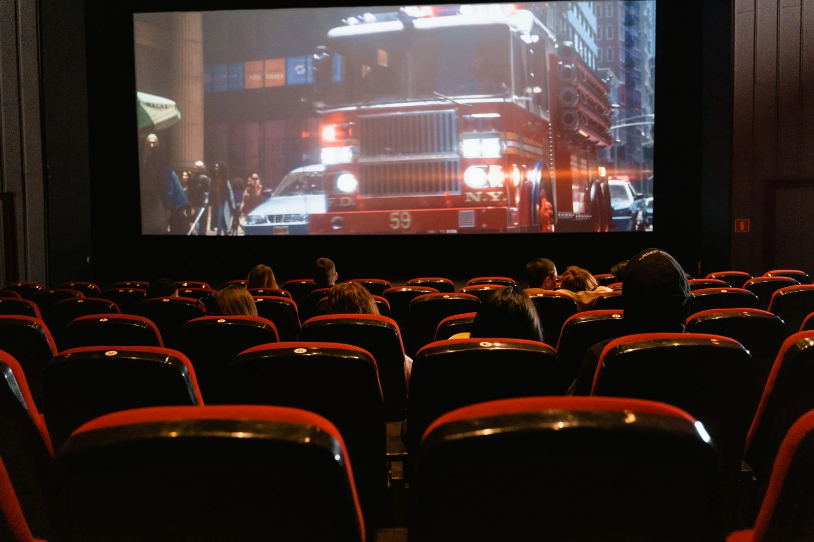 Filmekimi 2026 film programme displayed at an Istanbul cinema venue