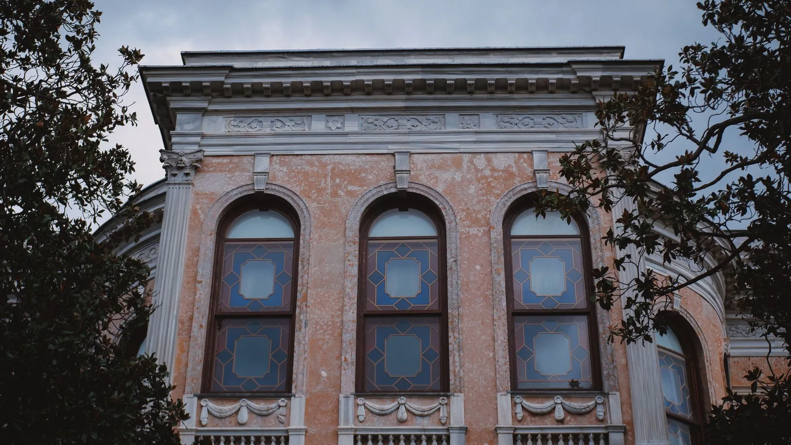 historic facade of a boutique design hotel on Faik Pasha Street