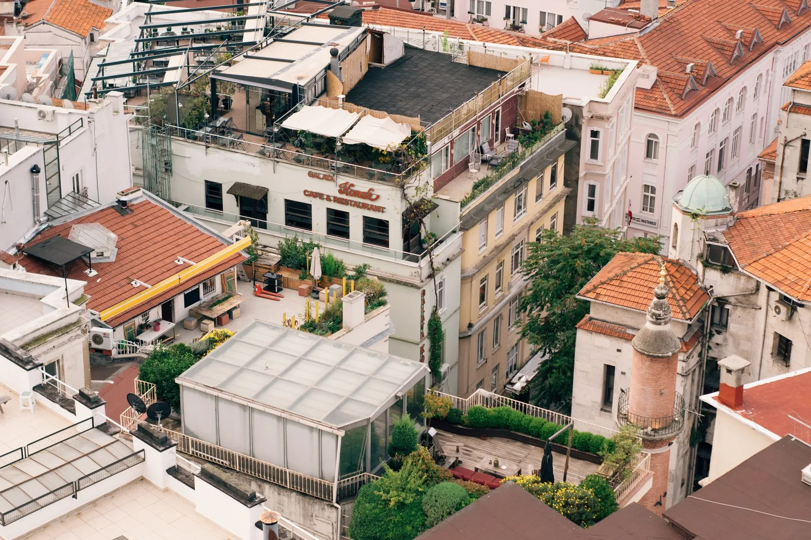 Penthouse with Terrace room at Faik Pasha Hotels Beyoğlu