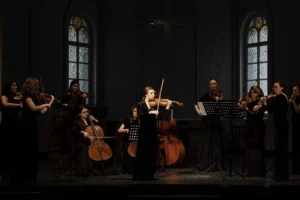 Harry Potter Istanbul 2026 live orchestra performing to the film on the big screen
