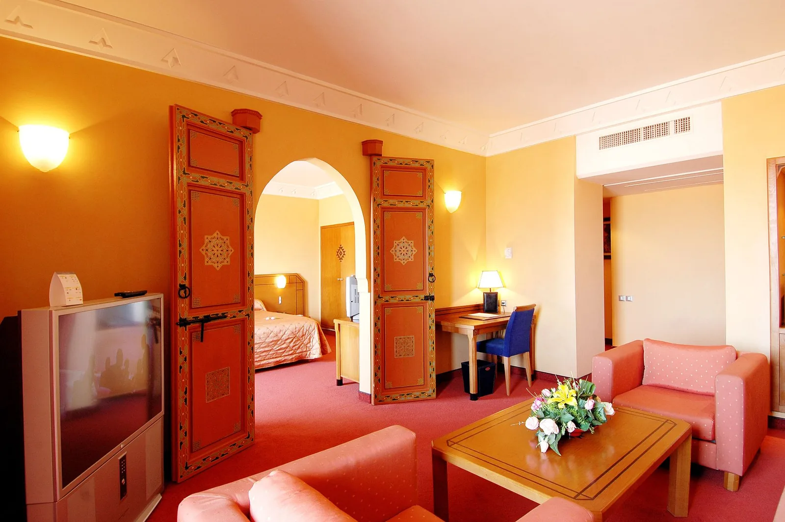 Art hotel Istanbul interior with period furniture in Çukurcuma