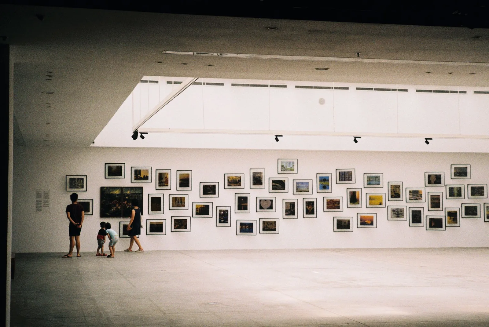 Istanbul Modern museum guide view of contemporary art galleries inside