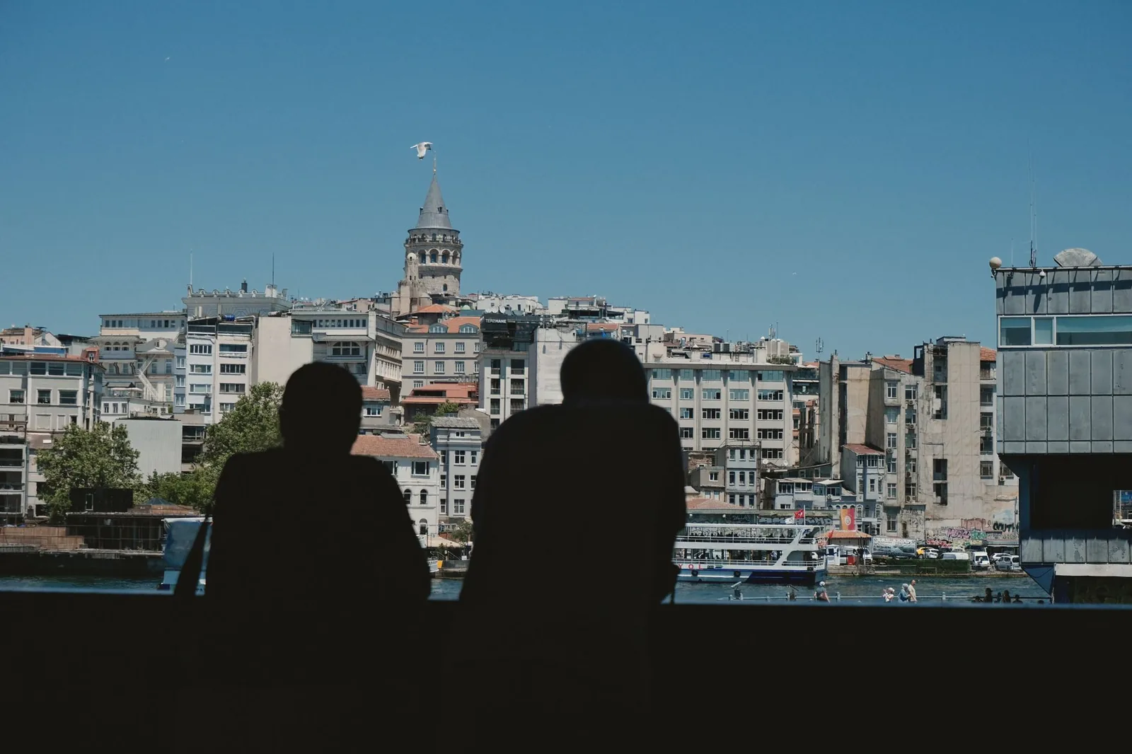 Walking tour of Cihangir streets with a view over the Bosphorus
